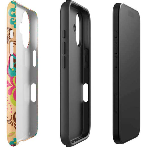 Colorful Mind iPhone 16 Impact Case