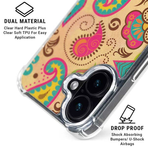 Colorful Mind iPhone 17 Clear Case