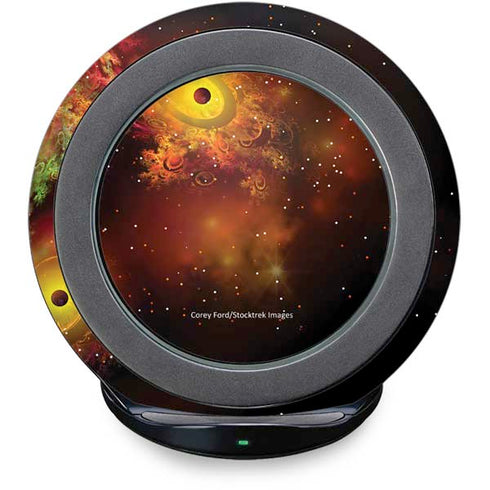 StockTrek Colorful Nebulae and Interstellar Matter Fast Charge Wireless Charging Stand Skin