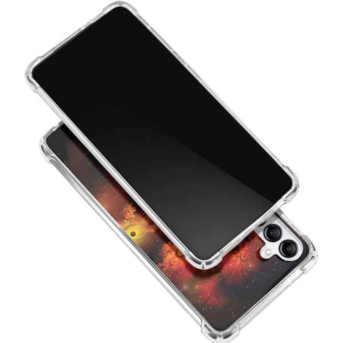 StockTrek Colorful Nebulae and Interstellar Matter Galaxy A15 5G Clear Case