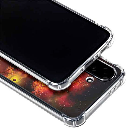 StockTrek Colorful Nebulae and Interstellar Matter Galaxy A36 5G Clear Case