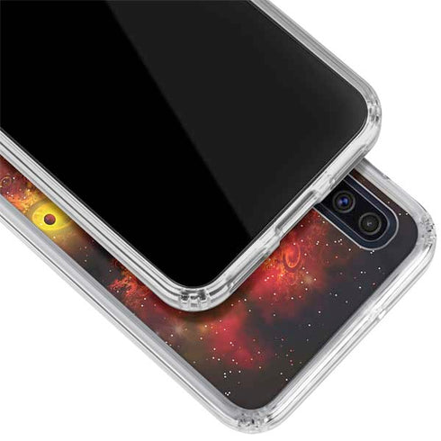 StockTrek Colorful Nebulae and Interstellar Matter Galaxy A50 Clear Case