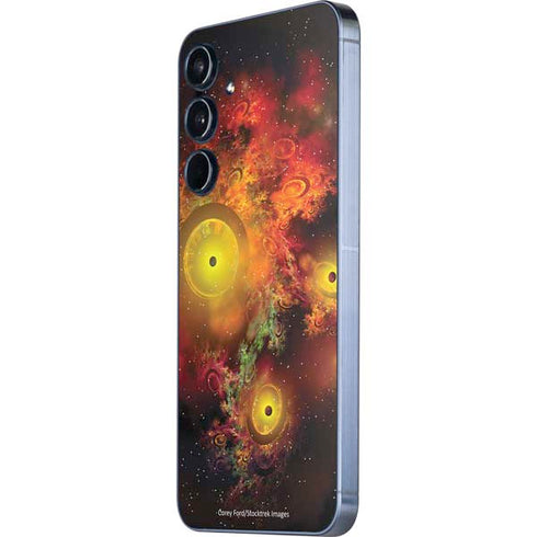 StockTrek Colorful Nebulae and Interstellar Matter Galaxy A55 5G Skin