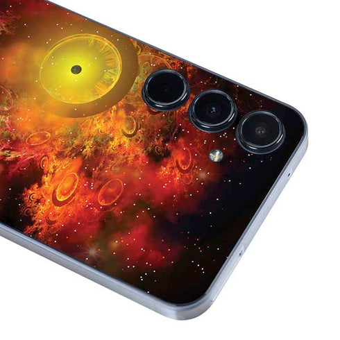 StockTrek Colorful Nebulae and Interstellar Matter Galaxy A55 5G Skin