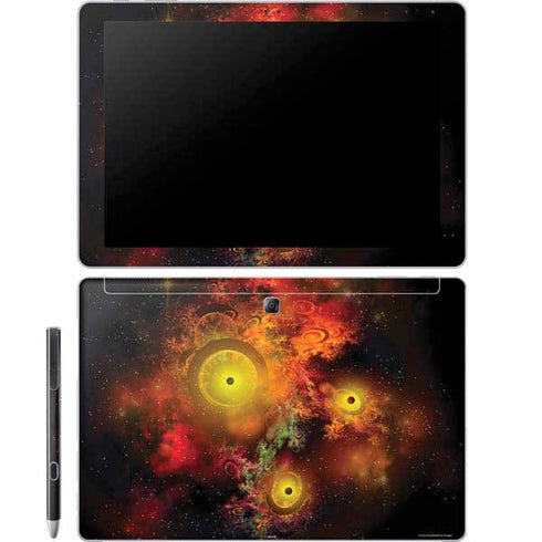 StockTrek Colorful Nebulae and Interstellar Matter Galaxy Book 12in Skin