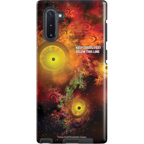 StockTrek Colorful Nebulae and Interstellar Matter Galaxy Note 10 Pro Case