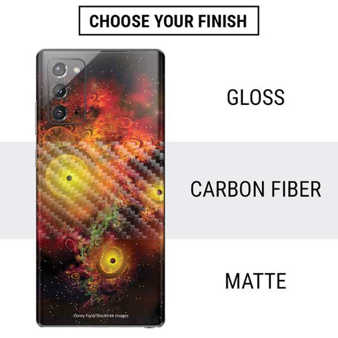 StockTrek Colorful Nebulae and Interstellar Matter Galaxy Note20 5G Skin