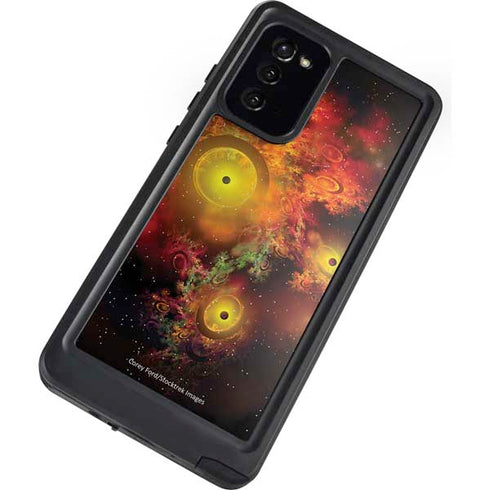 StockTrek Colorful Nebulae and Interstellar Matter Galaxy Note20 5G Waterproof Case