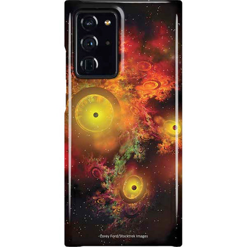 StockTrek Colorful Nebulae and Interstellar Matter Galaxy Cases