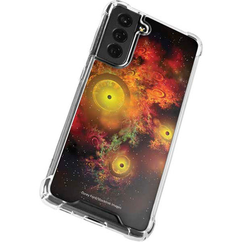 StockTrek Colorful Nebulae and Interstellar Matter Galaxy S21 FE Clear Case