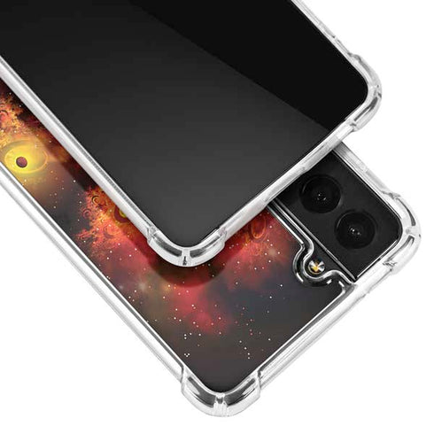 StockTrek Colorful Nebulae and Interstellar Matter Galaxy S21 FE Clear Case