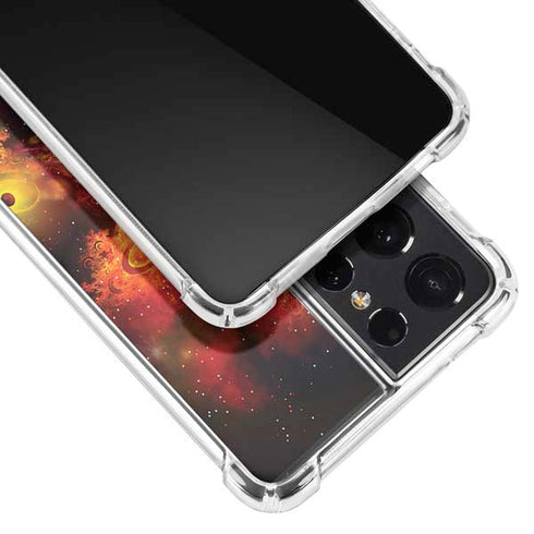 StockTrek Colorful Nebulae and Interstellar Matter Galaxy S21 Ultra 5G Clear Case