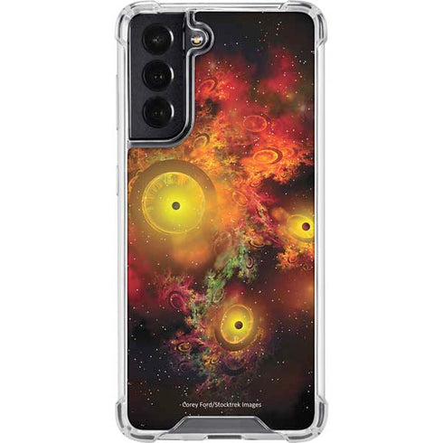 StockTrek Colorful Nebulae and Interstellar Matter Galaxy S22 Clear Case