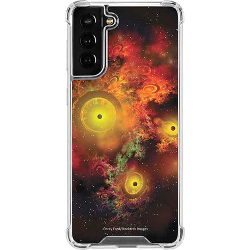 StockTrek Colorful Nebulae and Interstellar Matter Galaxy S22 Plus Clear Case