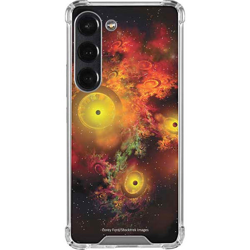 StockTrek Colorful Nebulae and Interstellar Matter Galaxy S23 Clear Case