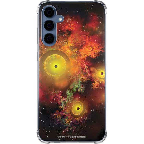 StockTrek Colorful Nebulae and Interstellar Matter Galaxy S24 Clear Case