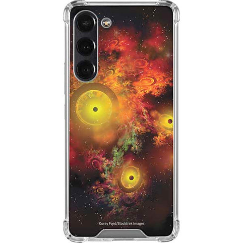 StockTrek Colorful Nebulae and Interstellar Matter Galaxy S24 FE Clear Case