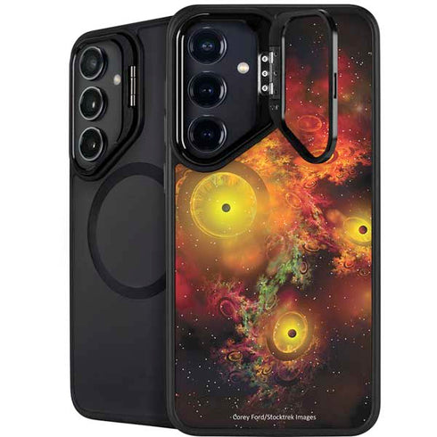 StockTrek Colorful Nebulae and Interstellar Matter Galaxy S25 Plus Kickstand Case