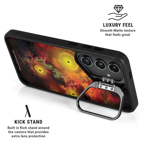 StockTrek Colorful Nebulae and Interstellar Matter Galaxy S24 Plus Kickstand Case