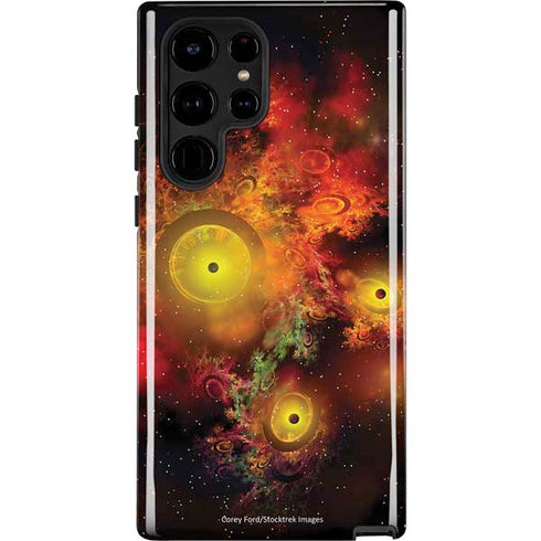 StockTrek Colorful Nebulae and Interstellar Matter Galaxy Cases