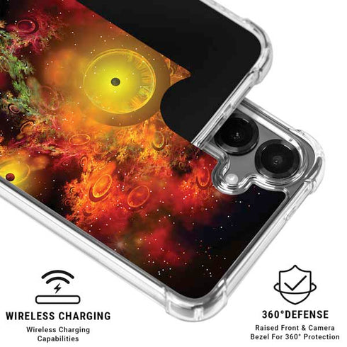 StockTrek Colorful Nebulae and Interstellar Matter Galaxy S26 Clear Case