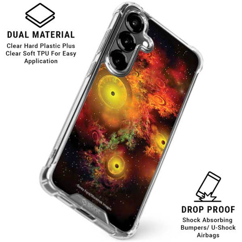 StockTrek Colorful Nebulae and Interstellar Matter Galaxy S26 Clear Case