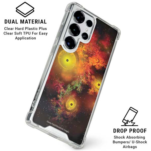 StockTrek Colorful Nebulae and Interstellar Matter Galaxy S26 Ultra Clear Case