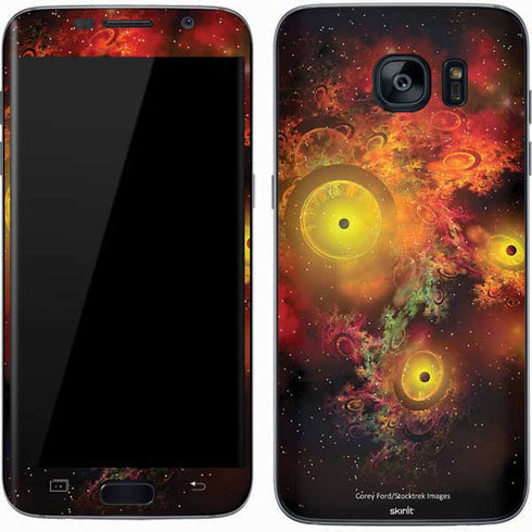 StockTrek Colorful Nebulae and Interstellar Matter Galaxy S7 Skin