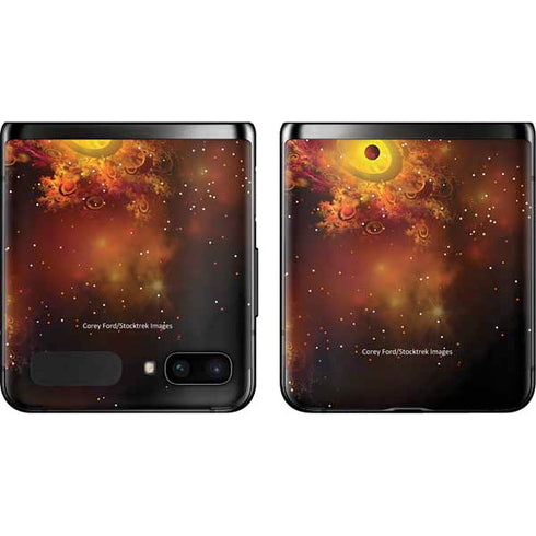 StockTrek Colorful Nebulae and Interstellar Matter Galaxy Z Flip Skin