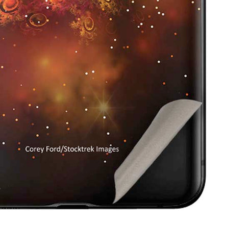 StockTrek Colorful Nebulae and Interstellar Matter Galaxy Z Flip Skin