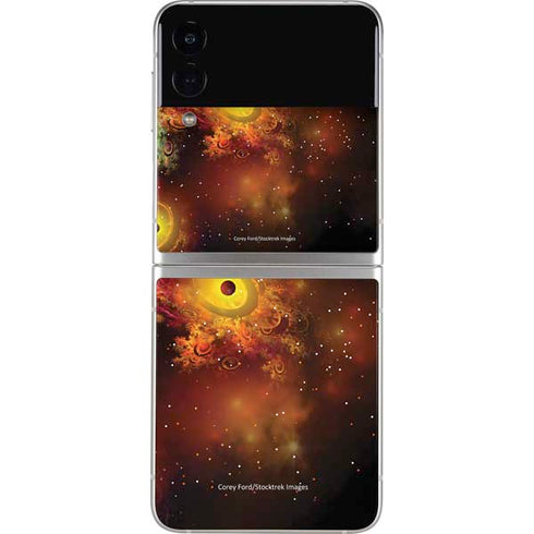StockTrek Colorful Nebulae and Interstellar Matter Galaxy Z Flip3 5G Skin