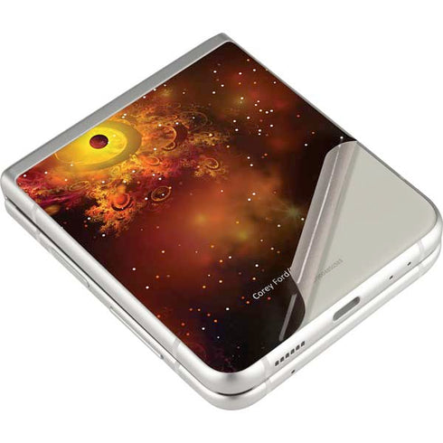 StockTrek Colorful Nebulae and Interstellar Matter Galaxy Z Flip3 5G Skin