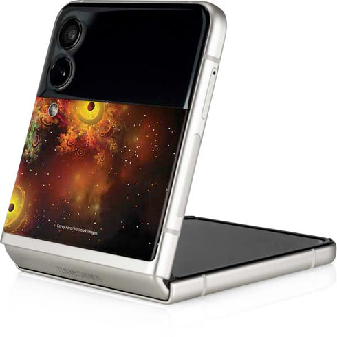 StockTrek Colorful Nebulae and Interstellar Matter Galaxy Z Flip3 5G Skin