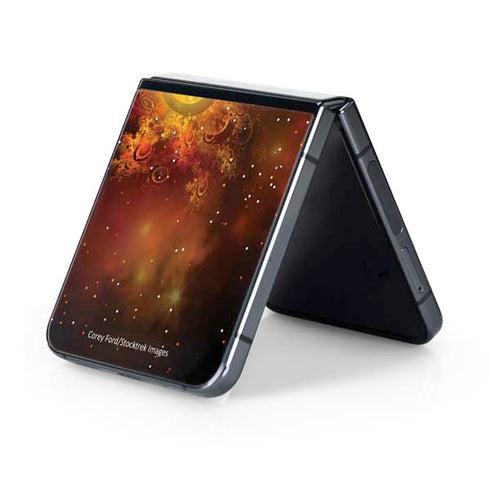StockTrek Colorful Nebulae and Interstellar Matter Galaxy Z Flip5 5G Skin