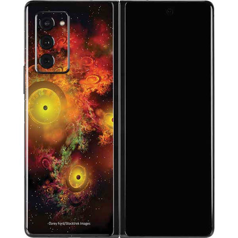 StockTrek Colorful Nebulae and Interstellar Matter Galaxy Z Fold2 5G Skin