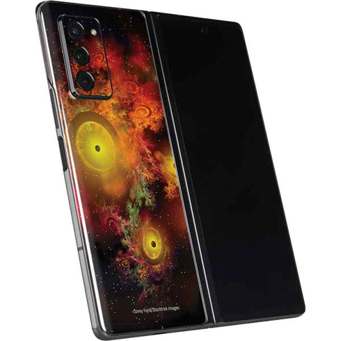 StockTrek Colorful Nebulae and Interstellar Matter Galaxy Z Fold2 5G Skin