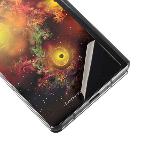 StockTrek Colorful Nebulae and Interstellar Matter Galaxy Z Fold2 5G Skin