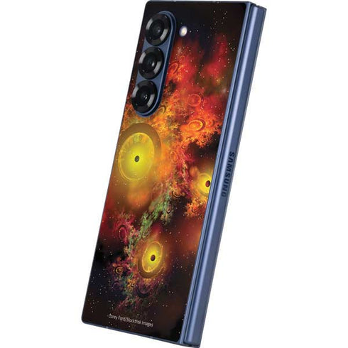 StockTrek Colorful Nebulae and Interstellar Matter Galaxy Z Fold6 Skin