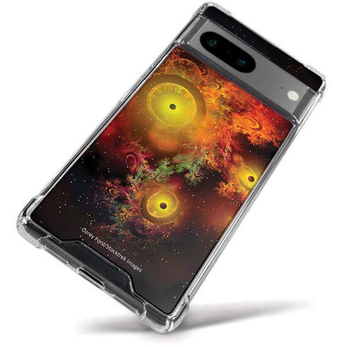 StockTrek Colorful Nebulae and Interstellar Matter Google Pixel 8a Clear Case