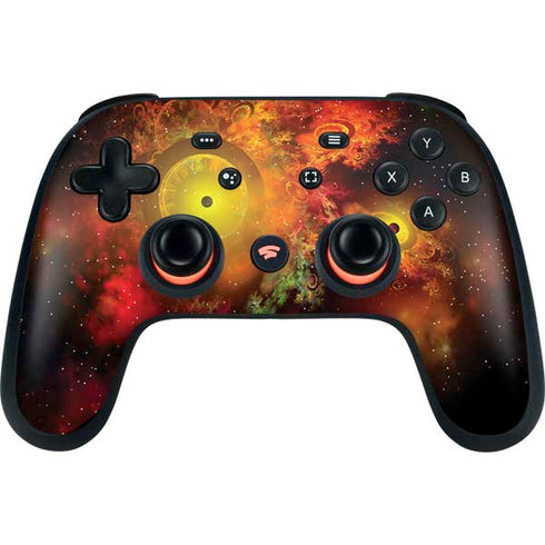 StockTrek Colorful Nebulae and Interstellar Matter Google Stadia Controller Skin