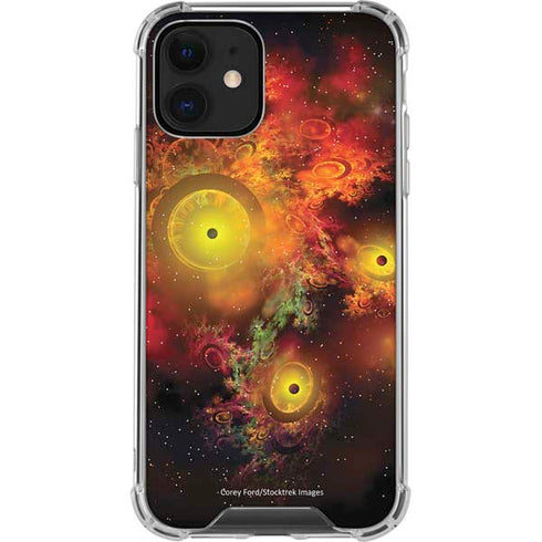 StockTrek Colorful Nebulae and Interstellar Matter iPhone 12 Clear Case