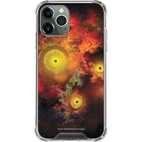 StockTrek Colorful Nebulae and Interstellar Matter iPhone 12 Pro Clear Case