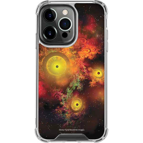 StockTrek Colorful Nebulae and Interstellar Matter iPhone 13 Pro Clear Case
