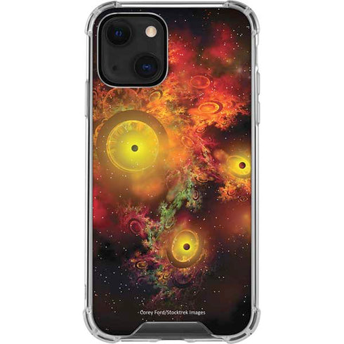 StockTrek Colorful Nebulae and Interstellar Matter iPhone 14 Clear Case