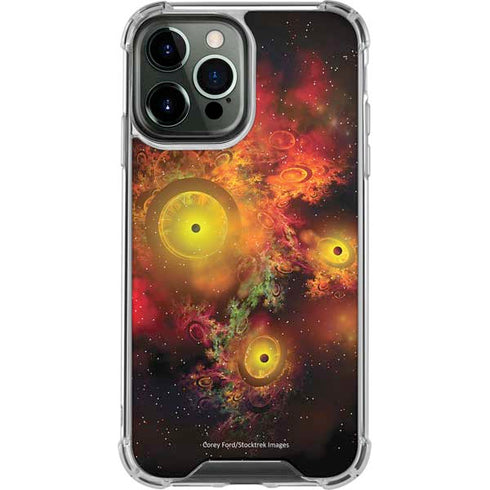 StockTrek Colorful Nebulae and Interstellar Matter iPhone 14 Pro Max Clear Case