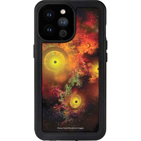 StockTrek Colorful Nebulae and Interstellar Matter iPhone 14 Pro Max Waterproof Case
