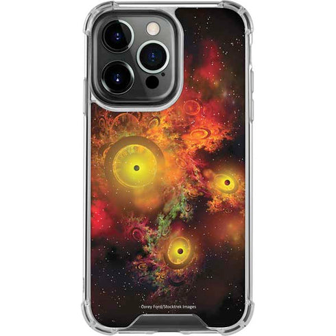 StockTrek Colorful Nebulae and Interstellar Matter iPhone 15 Pro Clear Case