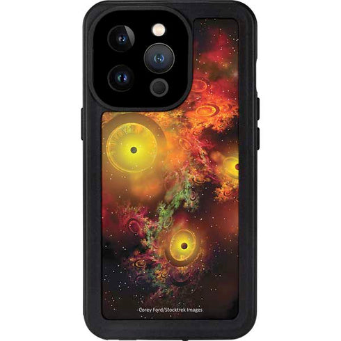 StockTrek Colorful Nebulae and Interstellar Matter iPhone 15 Pro Waterproof Case