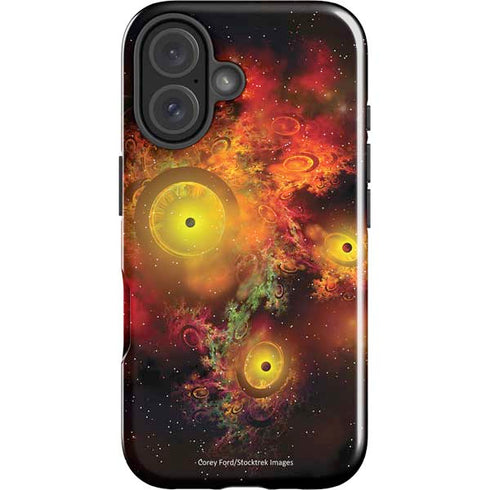 StockTrek Colorful Nebulae and Interstellar Matter iPhone 16 Impact Case