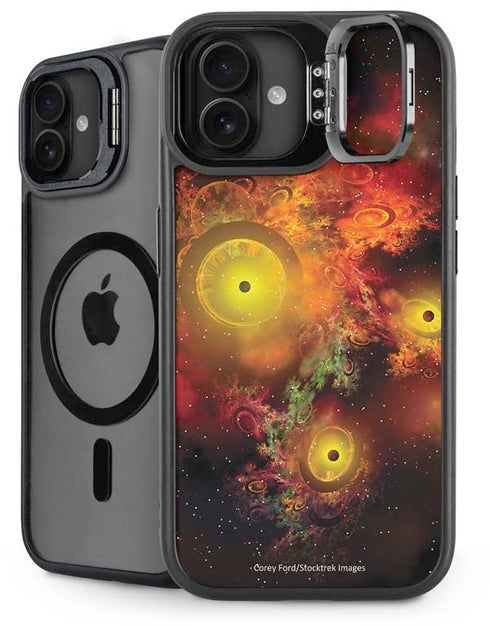 StockTrek Colorful Nebulae and Interstellar Matter iPhone 16 Kickstand Case